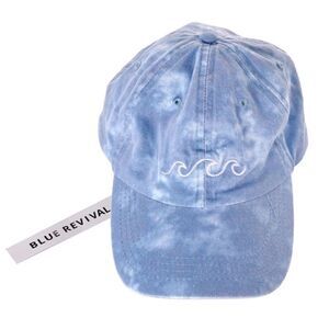 Blue Revival Tie Dye Vintage Baseball Hat NWT